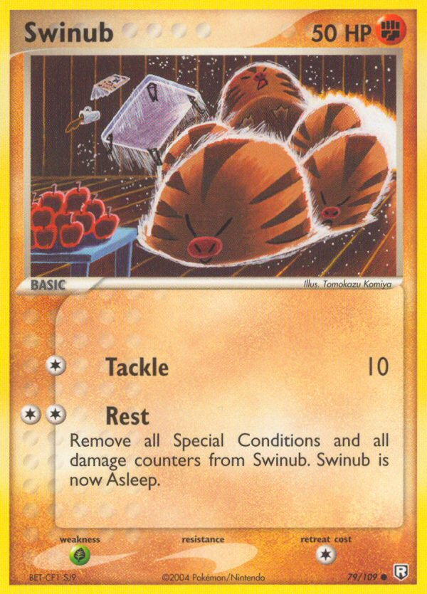 Swinub (79/109) [EX: Team Rocket Returns] | Galactic Gamez