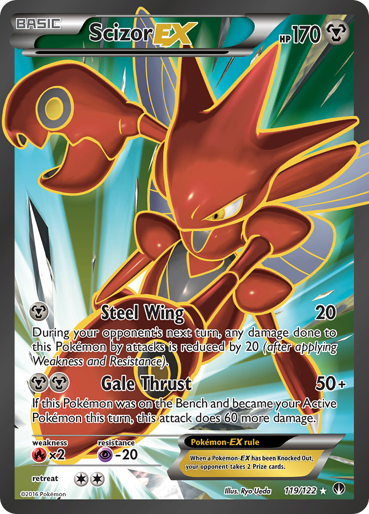 Scizor EX (119/122) [XY: BREAKpoint] | Galactic Gamez