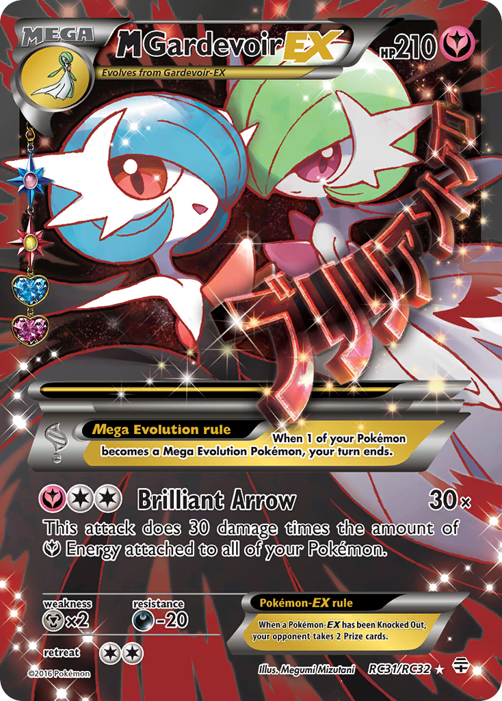 M Gardevoir EX (RC31/RC32) [XY: Generations] | Galactic Gamez