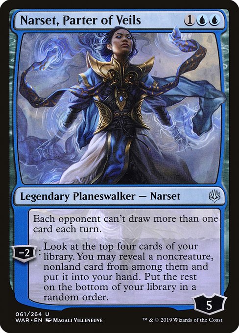 Narset, Parter of Veils [War of the Spark] | Galactic Gamez