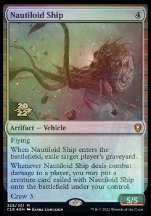 Nautiloid Ship [Commander Legends: Battle for Baldur's Gate Prerelease Promos] | Galactic Gamez