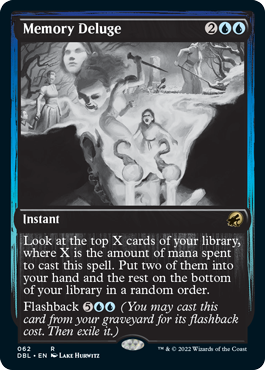 Memory Deluge [Innistrad: Double Feature] | Galactic Gamez