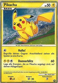 Pikachu (PW6) (German) [Pikachu World Collection Promos] | Galactic Gamez