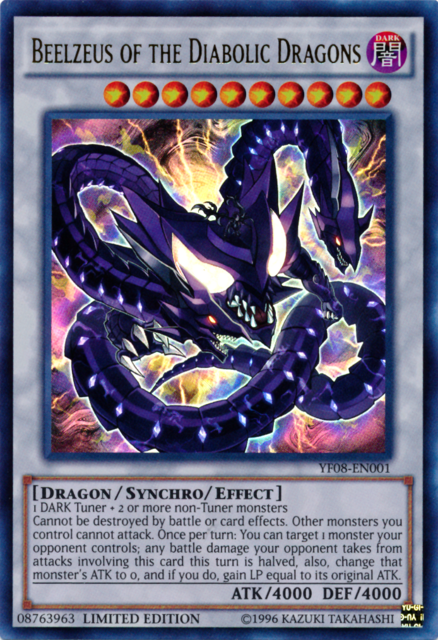 Beelzeus of the Diabolic Dragons [YF08-EN001] Ultra Rare | Galactic Gamez