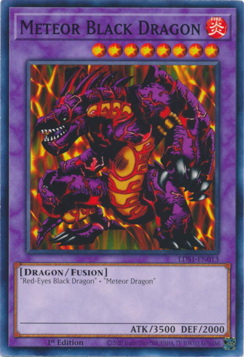 Meteor Black Dragon [LDS1-EN013] Common | Galactic Gamez