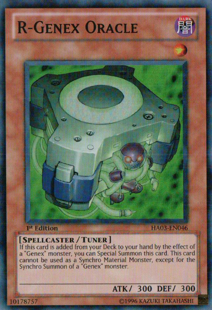 R-Genex Oracle [HA03-EN046] Super Rare | Galactic Gamez