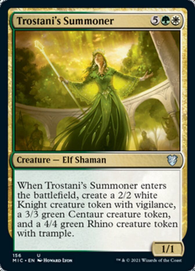 Trostani's Summoner [Innistrad: Midnight Hunt Commander] | Galactic Gamez