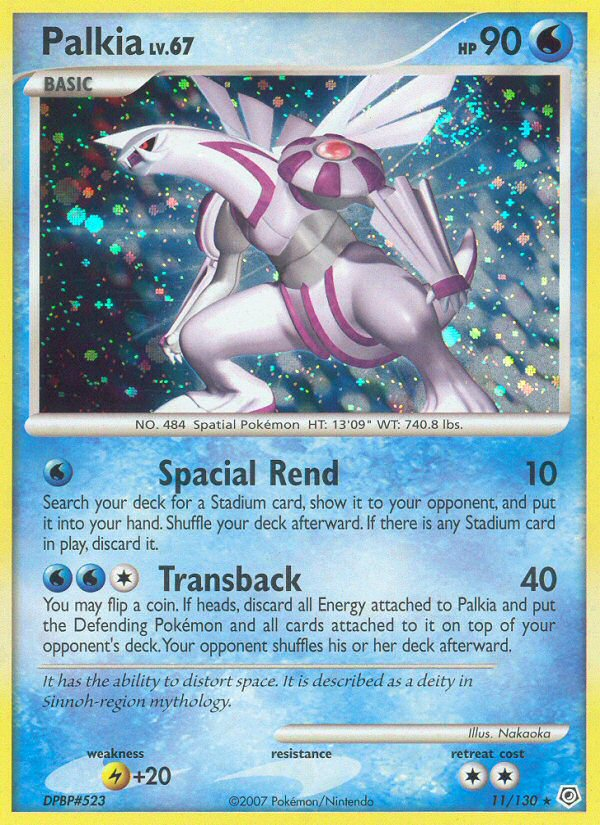 Palkia (11/130) [Diamond & Pearl: Base Set] | Galactic Gamez