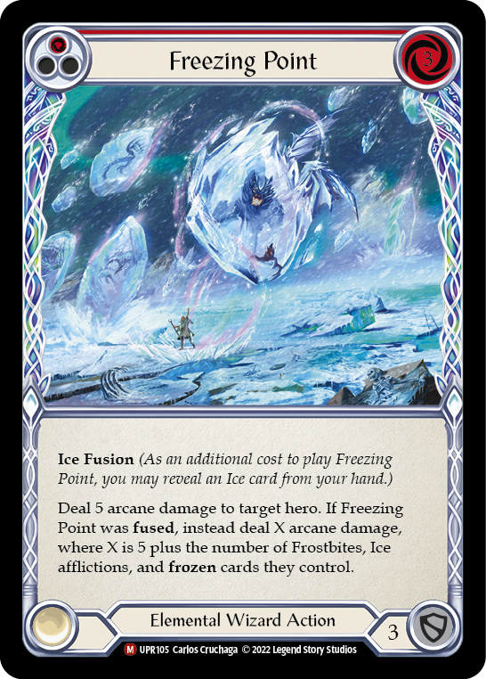 Freezing Point [UPR105] (Uprising)  Rainbow Foil | Galactic Gamez