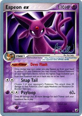 Espeon ex (102/115) (Eeveelutions - Jimmy Ballard) [World Championships 2006] | Galactic Gamez