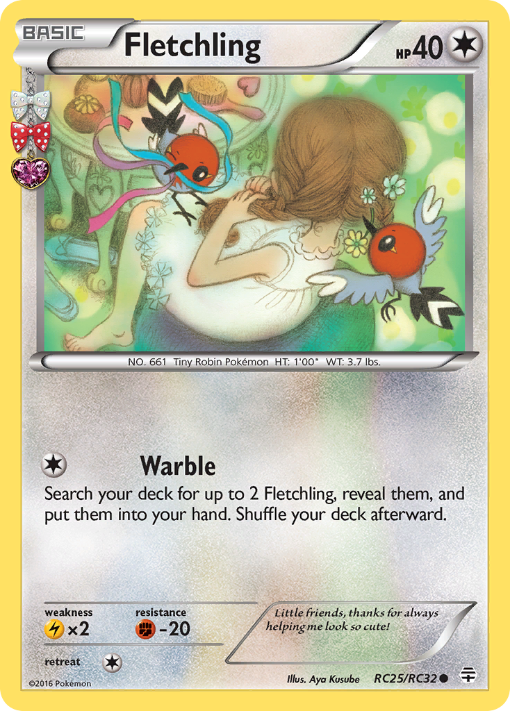 Fletchling (RC25/RC32) [XY: Generations] | Galactic Gamez