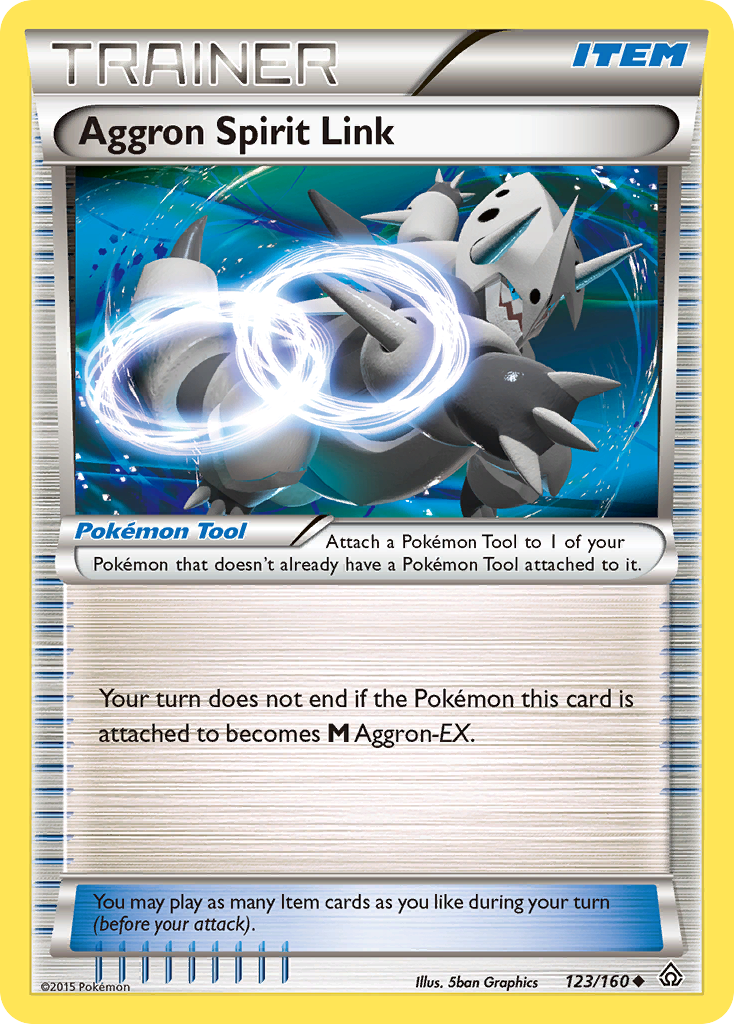 Aggron Spirit Link (123/160) [XY: Primal Clash] | Galactic Gamez