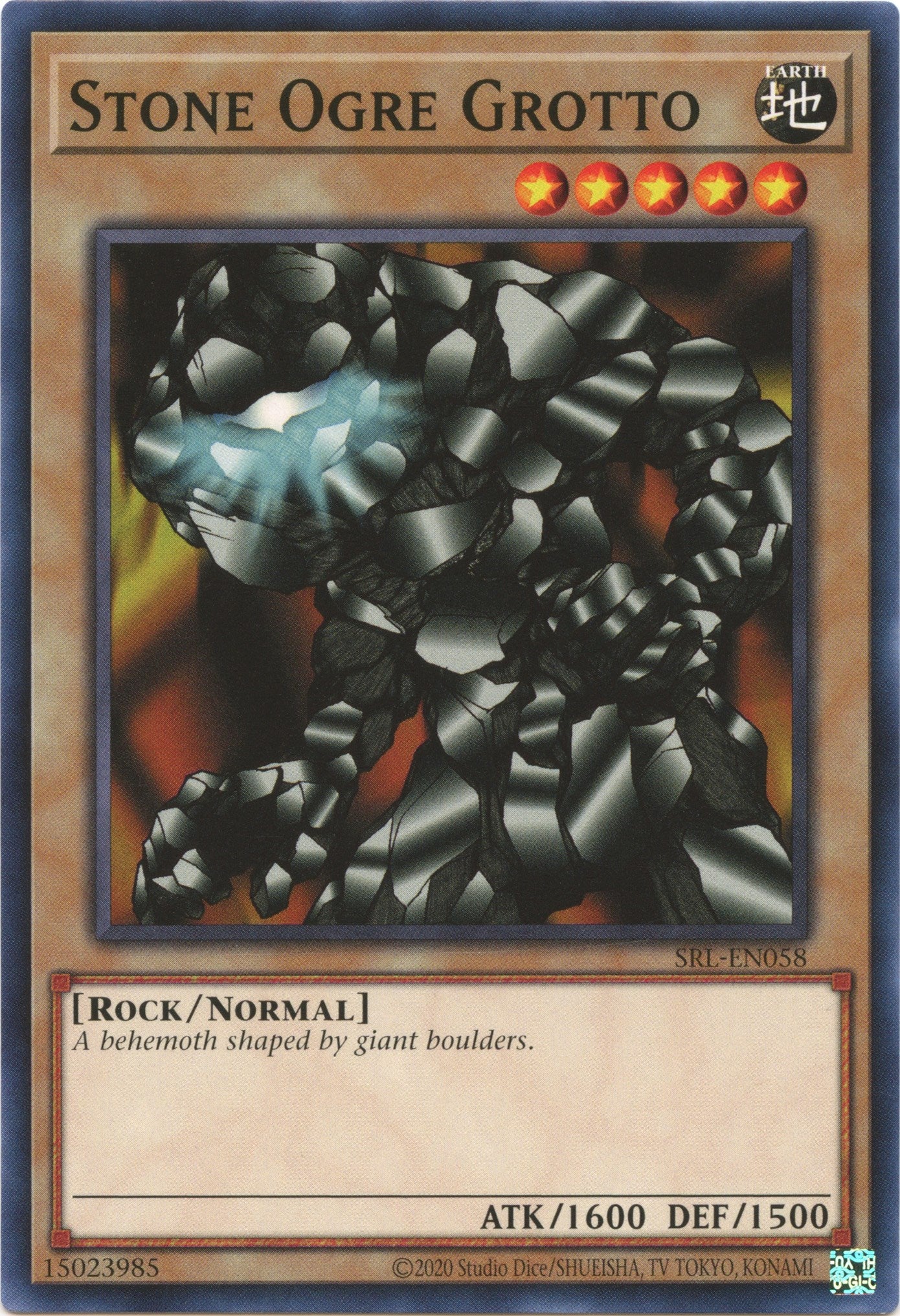 Stone Ogre Grotto (25th Anniversary) [SRL-EN058] Common | Galactic Gamez