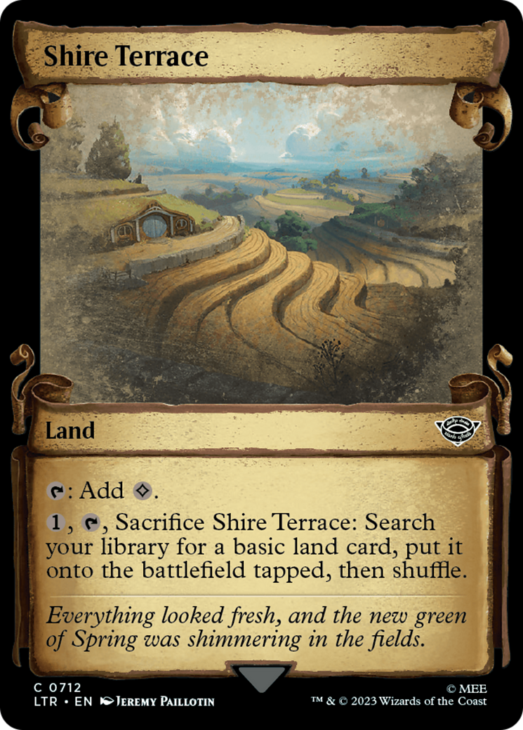 Shire Terrace [The Lord of the Rings: Tales of Middle-Earth Showcase Scrolls] | Galactic Gamez