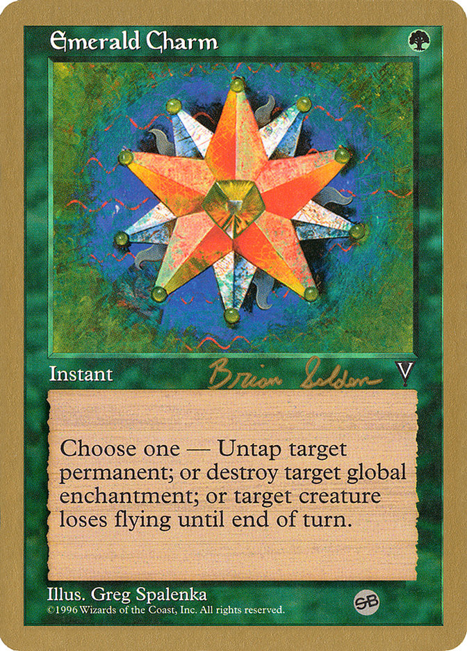 Emerald Charm (Brian Selden) (SB) [World Championship Decks 1998] | Galactic Gamez