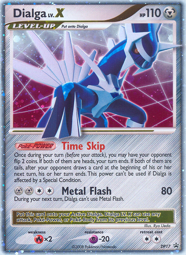 Dialga LV.X (DP17) [Diamond & Pearl: Black Star Promos] | Galactic Gamez