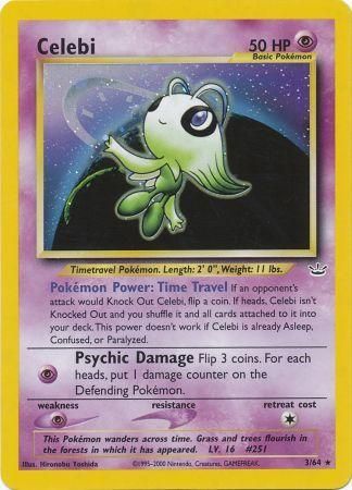 Celebi (3/64) [Neo Revelation Unlimited] | Galactic Gamez