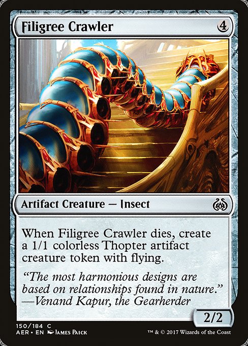 Filigree Crawler [Aether Revolt] | Galactic Gamez