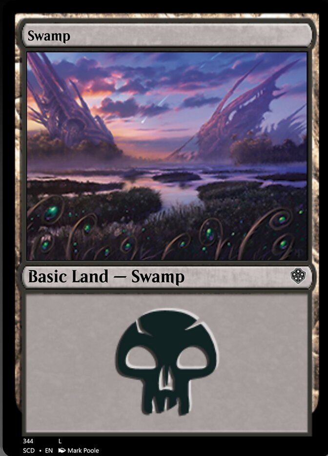 Swamp (344) [Starter Commander Decks] | Galactic Gamez