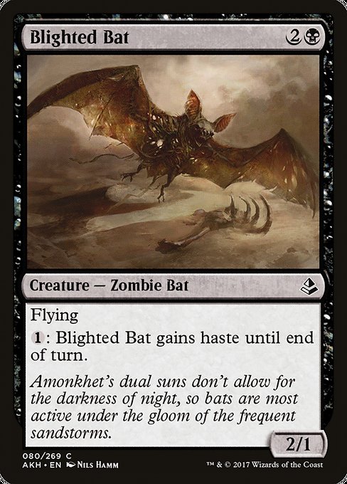 Blighted Bat [Amonkhet] | Galactic Gamez