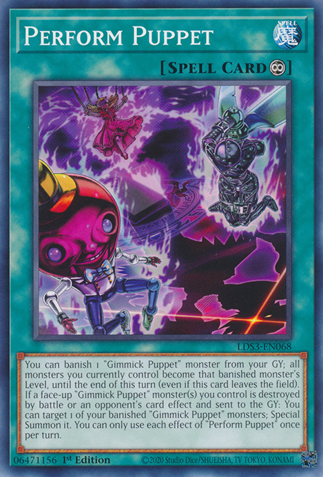Perform Puppet [LDS3-EN068] Common | Galactic Gamez