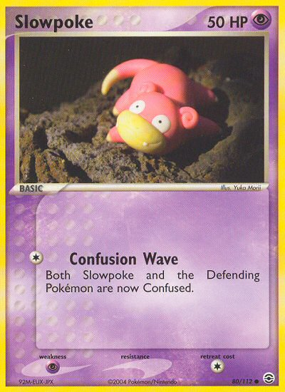 Slowpoke (80/112) [EX: FireRed & LeafGreen] | Galactic Gamez