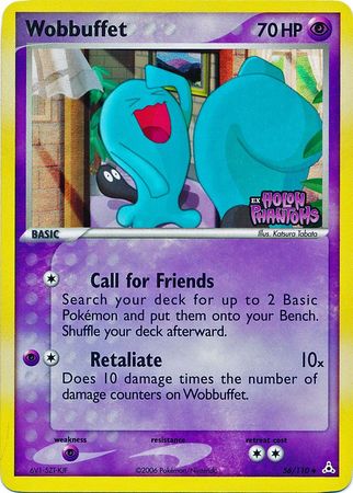 Wobbuffet (56/110) (Stamped) [EX: Holon Phantoms] | Galactic Gamez