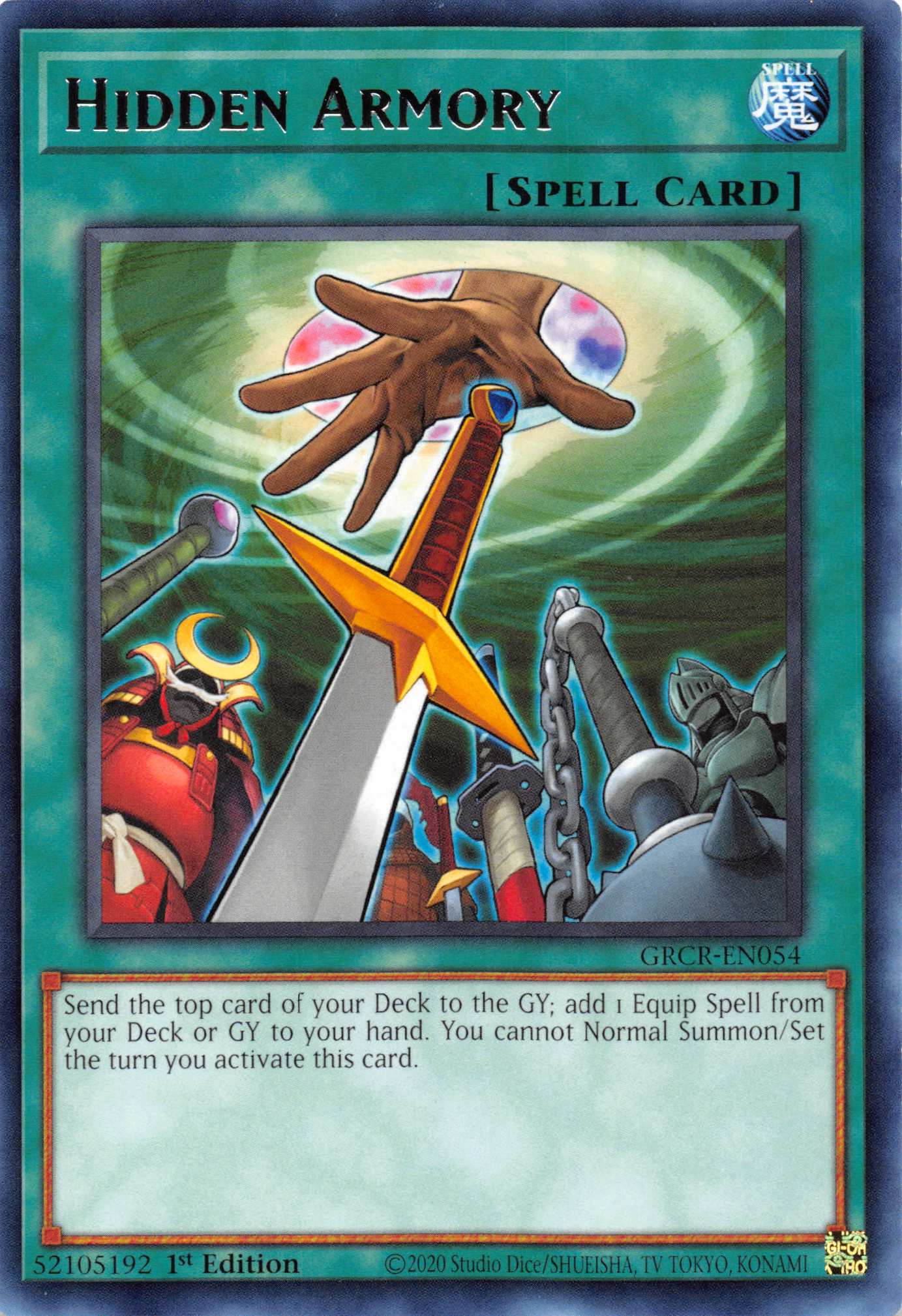 Hidden Armory [GRCR-EN054] Rare | Galactic Gamez