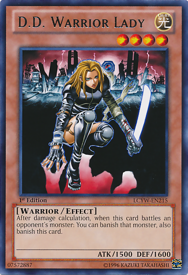 D.D. Warrior Lady [LCYW-EN215] Rare | Galactic Gamez