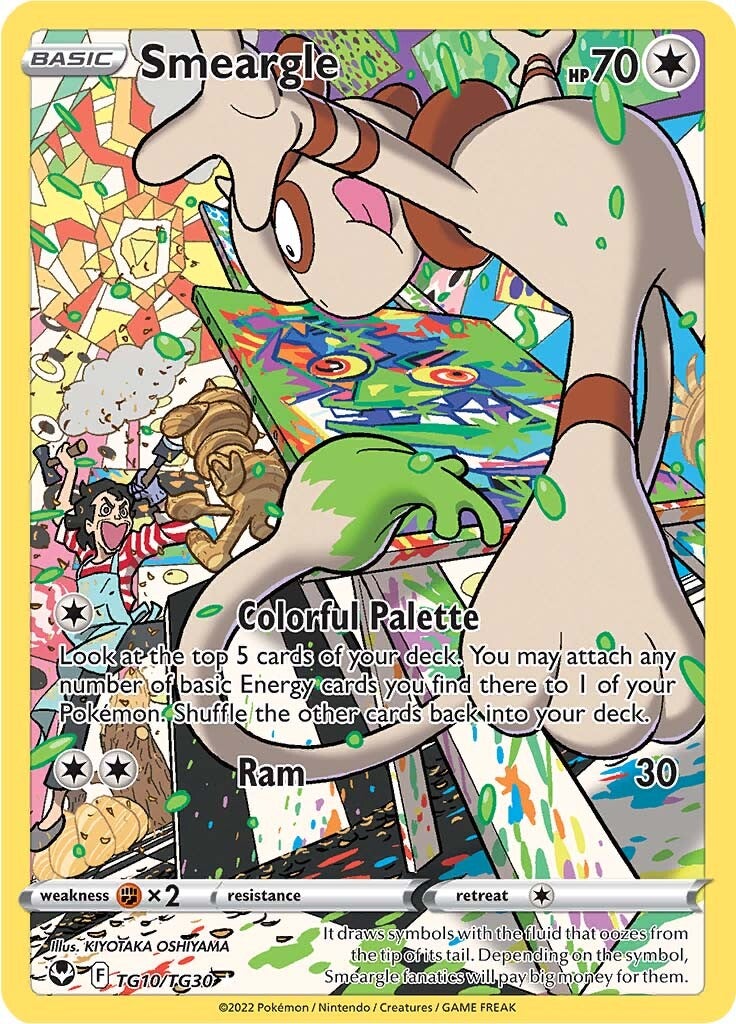 Smeargle (TG10/TG30) [Sword & Shield: Silver Tempest] | Galactic Gamez