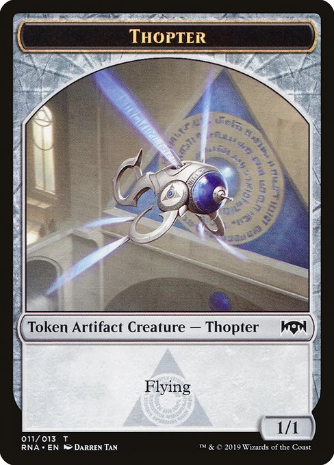 Thopter [Ravnica Allegiance Tokens] | Galactic Gamez
