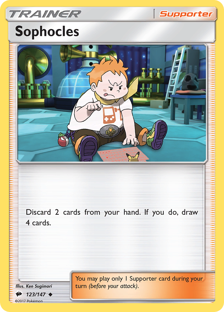 Sophocles (123/147) [Sun & Moon: Burning Shadows] | Galactic Gamez