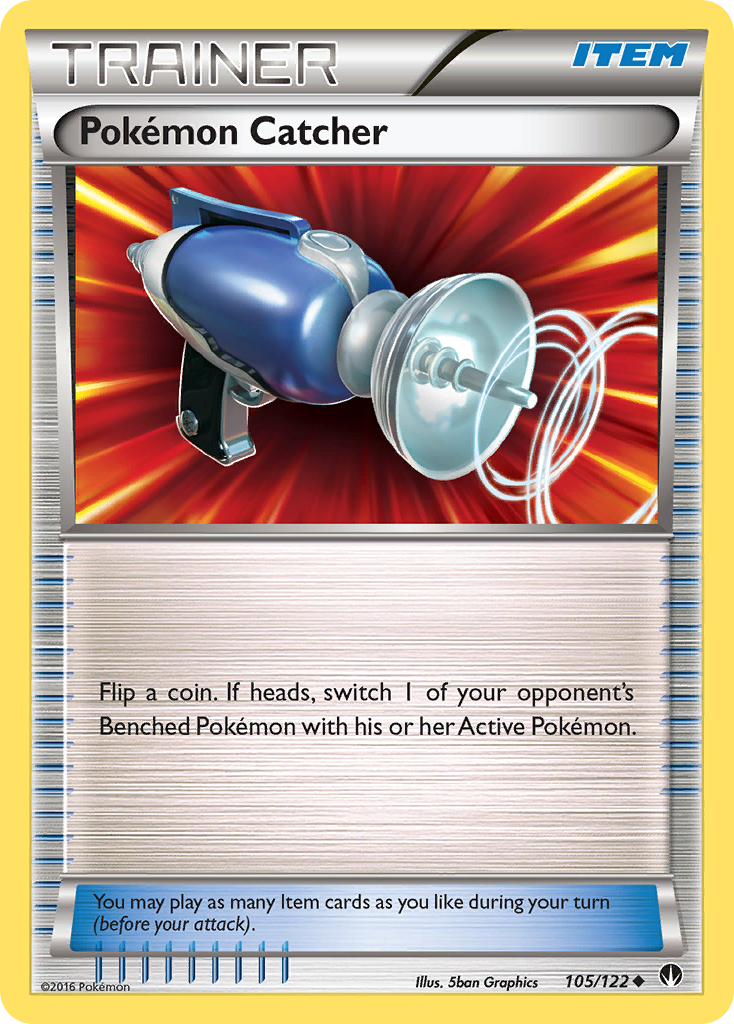 Pokemon Catcher (105/122) [XY: BREAKpoint] | Galactic Gamez