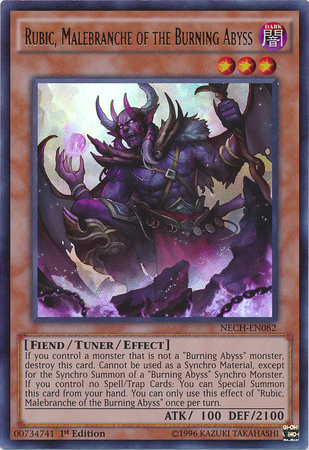 Rubic, Malebranche of the Burning Abyss [NECH-EN082] Ultra Rare | Galactic Gamez