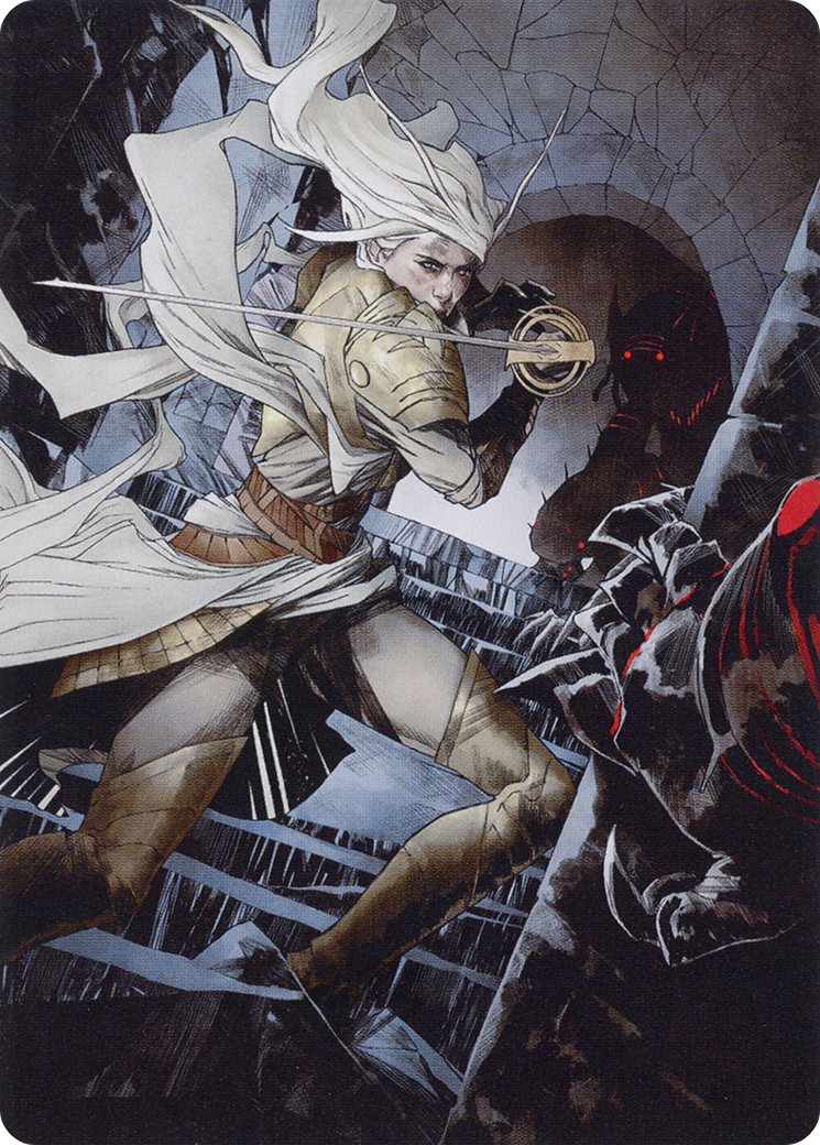 Thalia, Guardian of Thraben Art Card [March of the Machine Art Series] | Galactic Gamez