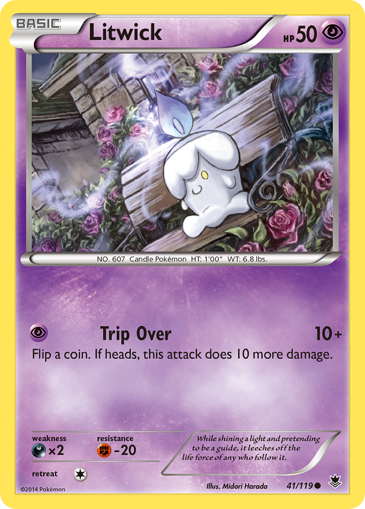 Litwick (41/119) [XY: Phantom Forces] | Galactic Gamez