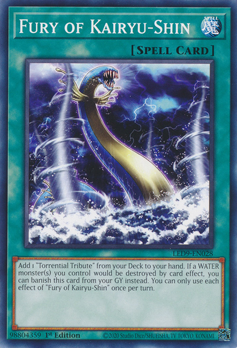 Fury of Kairyu-Shin [LED9-EN028] Common | Galactic Gamez