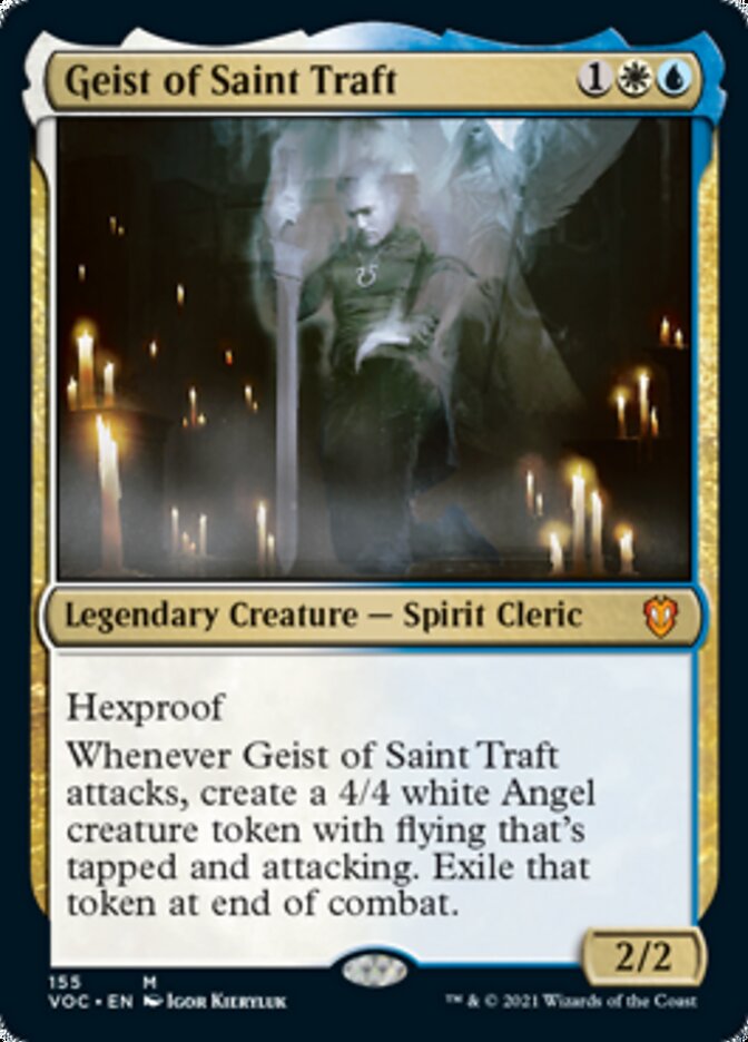 Geist of Saint Traft [Innistrad: Crimson Vow Commander] | Galactic Gamez