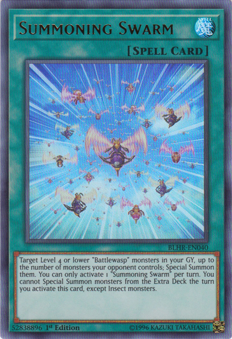 Summoning Swarm [BLHR-EN040] Ultra Rare | Galactic Gamez