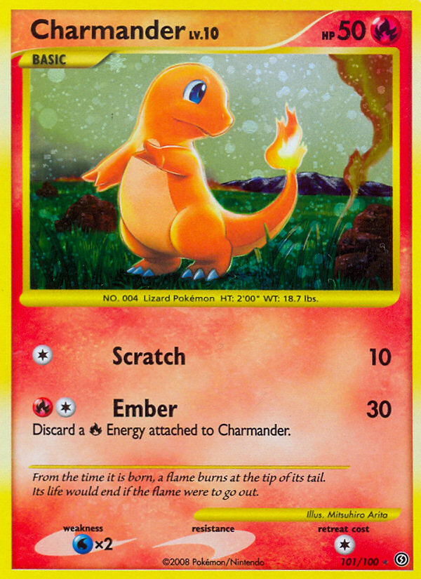 Charmander (101/100) [Diamond & Pearl: Stormfront] | Galactic Gamez