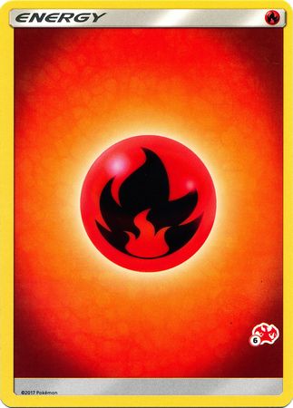 Fire Energy (Charizard Stamp #6) [Battle Academy 2020] | Galactic Gamez
