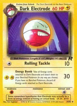 Dark Electrode (34/82) [Team Rocket Unlimited] | Galactic Gamez