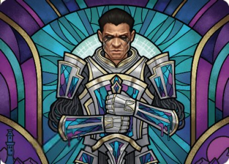 Aron, Benalia's Ruin Art Card [Dominaria United Art Series] | Galactic Gamez