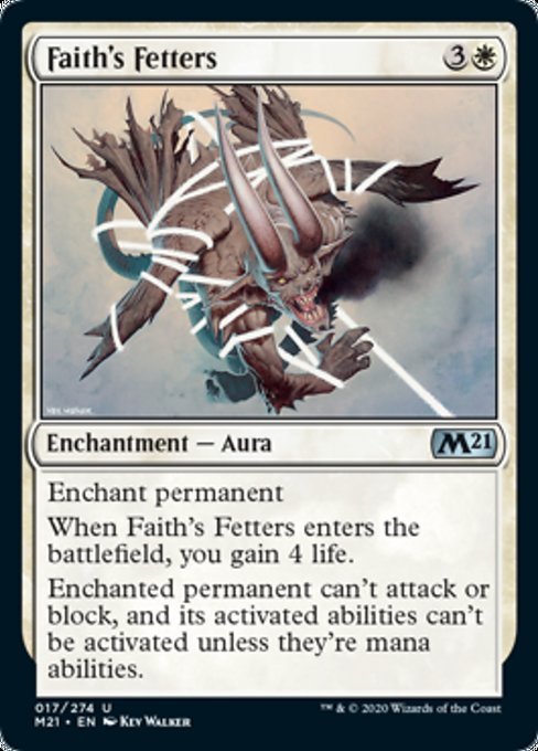Faith's Fetters [Core Set 2021] | Galactic Gamez