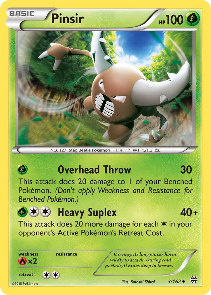 Pinsir (3/162) [XY: BREAKthrough] | Galactic Gamez