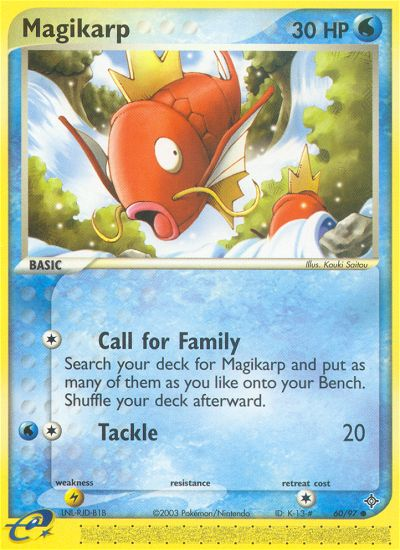 Magikarp (60/97) [EX: Dragon] | Galactic Gamez