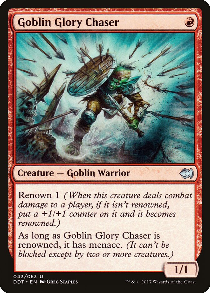 Goblin Glory Chaser [Duel Decks: Merfolk vs. Goblins] | Galactic Gamez