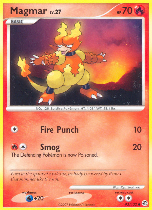 Magmar (93/132) [Diamond & Pearl: Secret Wonders] | Galactic Gamez