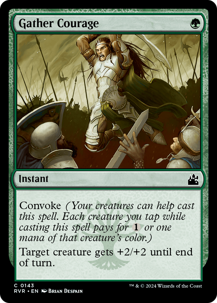 Gather Courage [Ravnica Remastered] | Galactic Gamez