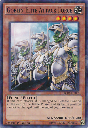 Goblin Elite Attack Force (Shatterfoil) [BP03-EN017] Rare | Galactic Gamez